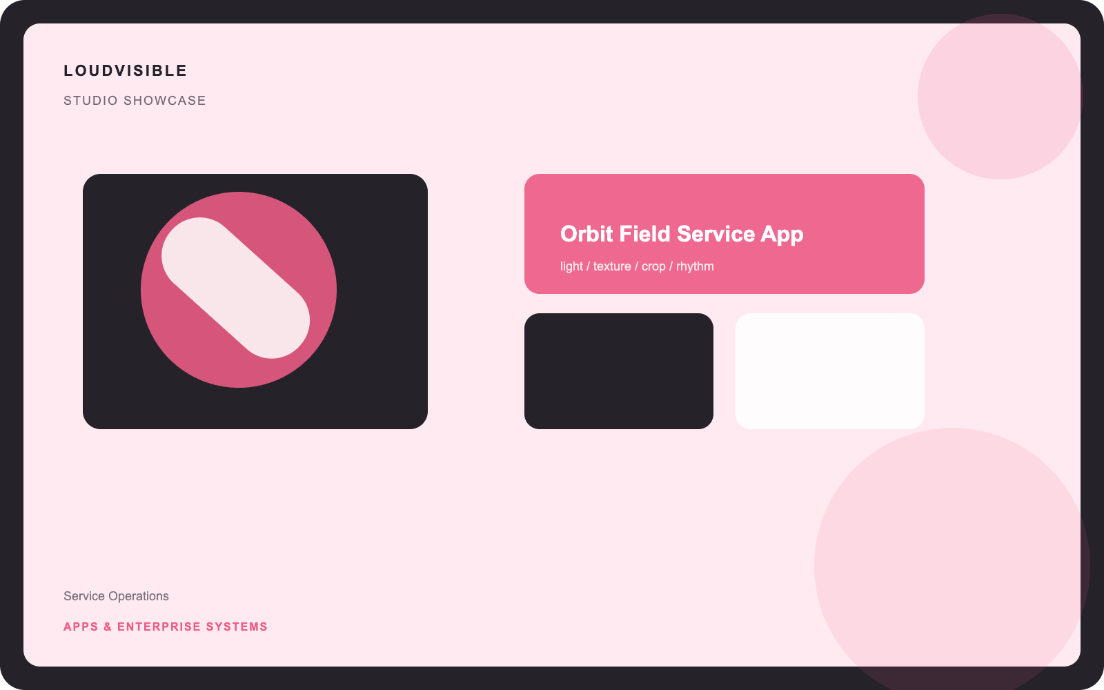 Orbit Field Service App independent studio showcase Orbit Field Service App independent studio showcase