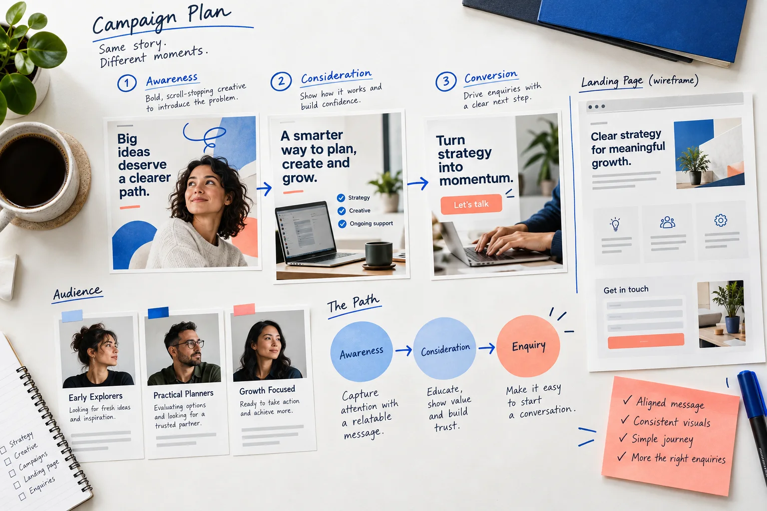 Digital marketing campaign planning